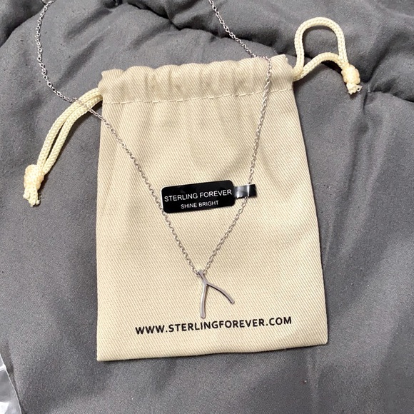 sterlingforever Jewelry - Wishbone necklace